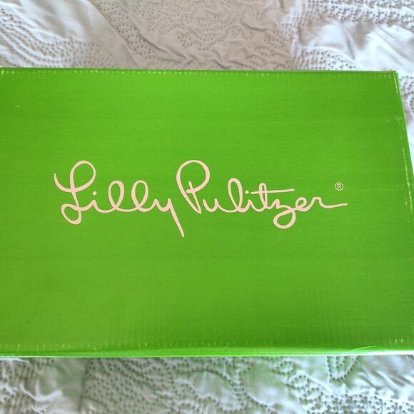 Lilly Pulitzer Kat Kitten Slingback Heels - Picture 11 of 11